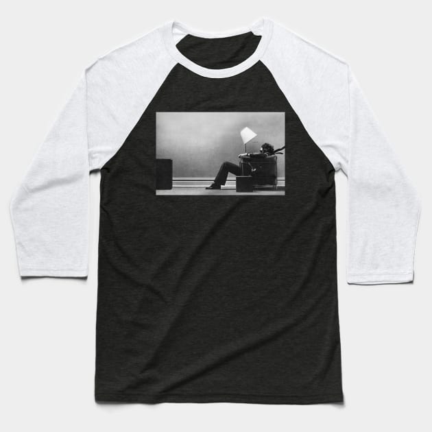 Maxell Blown Away Baseball T-Shirt by The Soviere